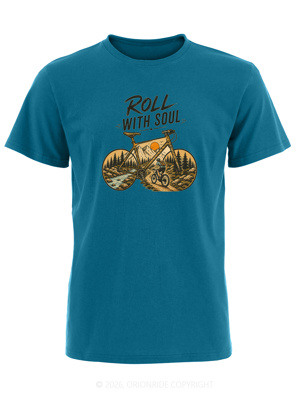 Orionride Soul Wheel Short Sleeves Bike T-Shirt