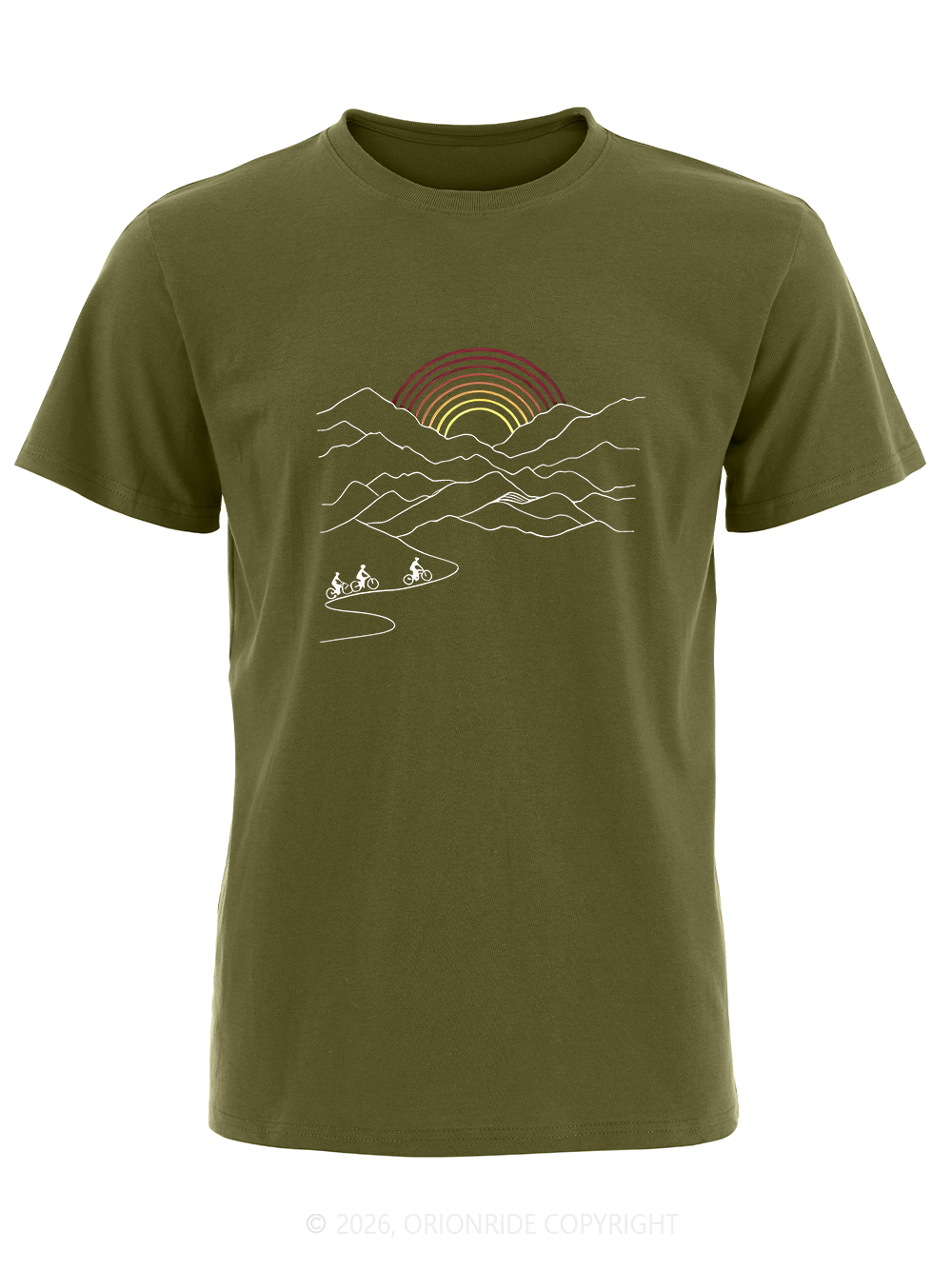 Orionride Rising Sun Short Sleeves Bike T-Shirt