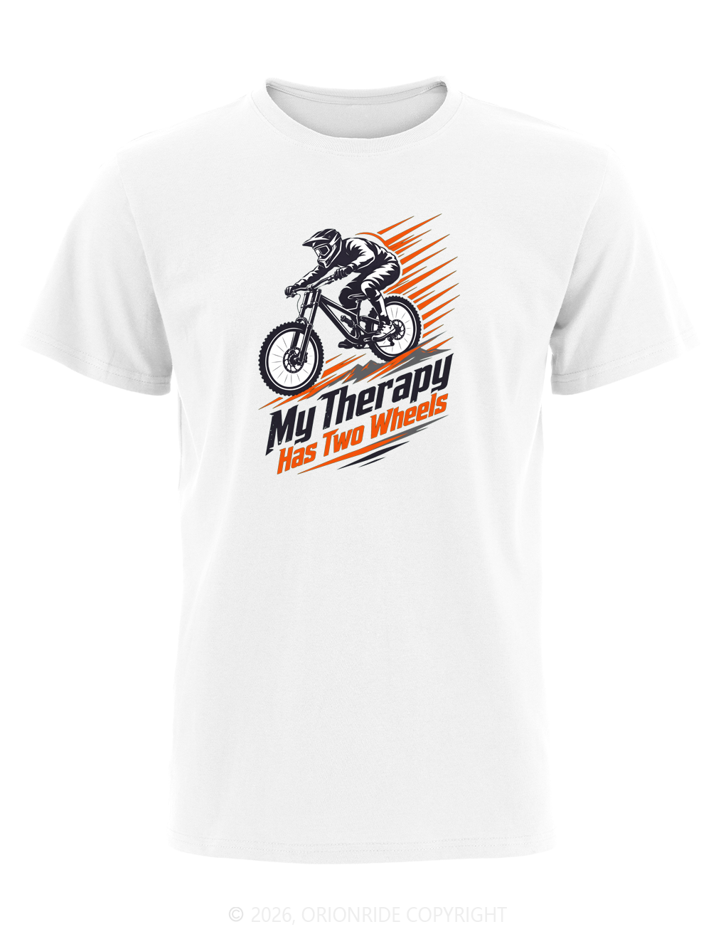 Orionride Two-Wheel Cure Short Sleeves Bike T-Shirt