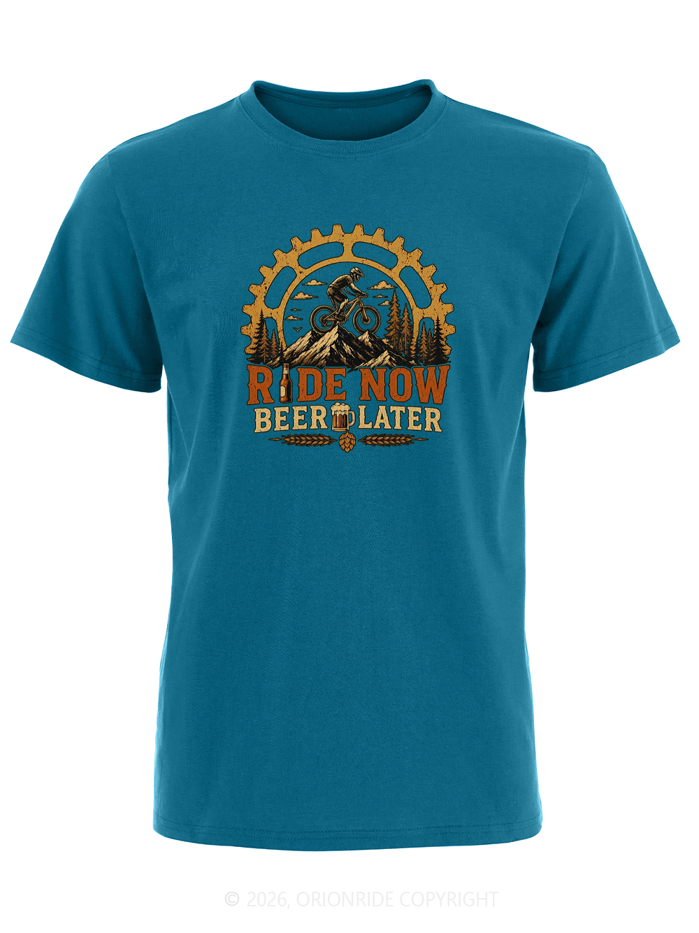 Orionride Gear & Sip Short Sleeves Bike T-Shirt