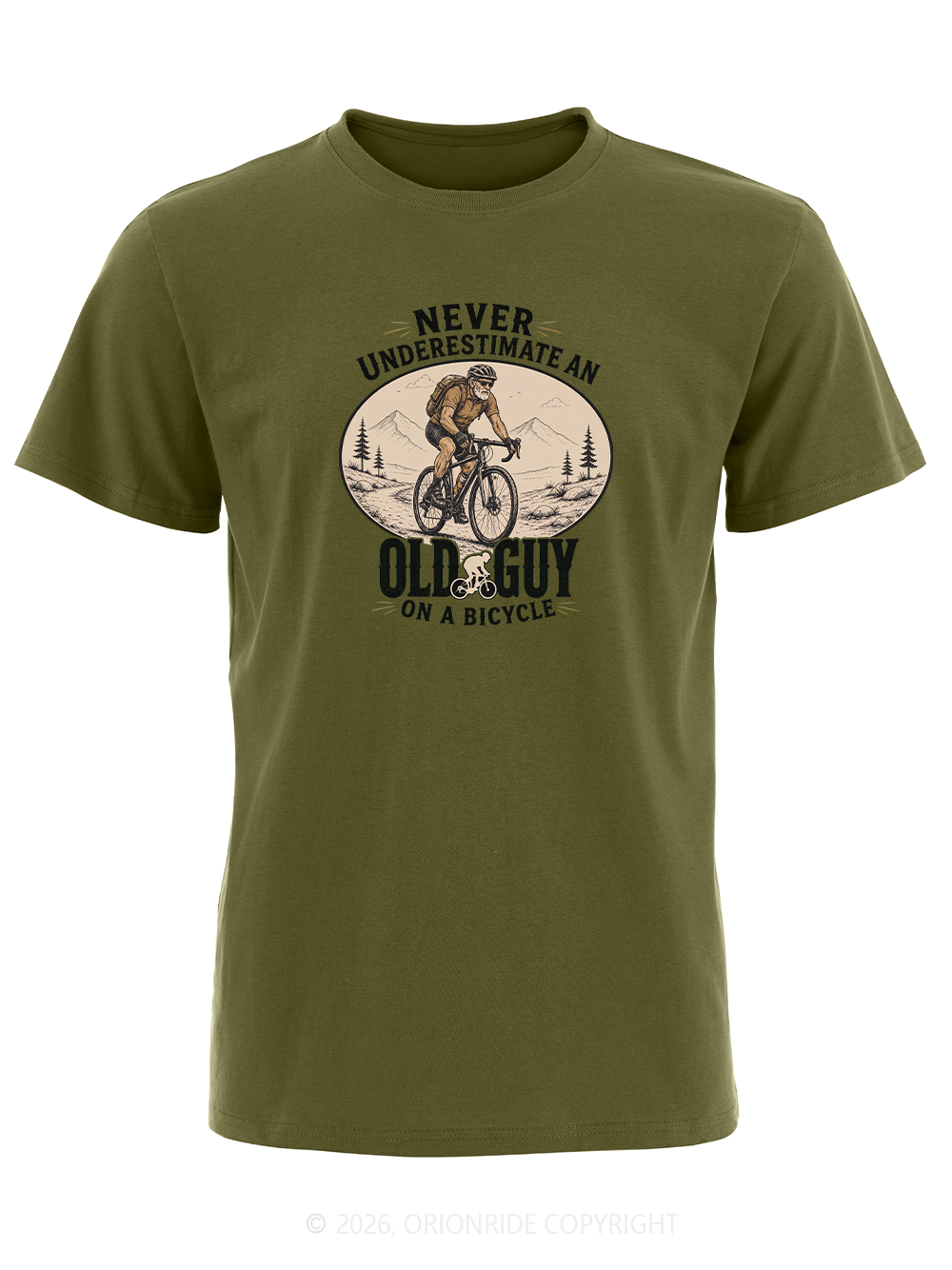 Orionride Old Ride Soul Short Sleeves Bike T-Shirt