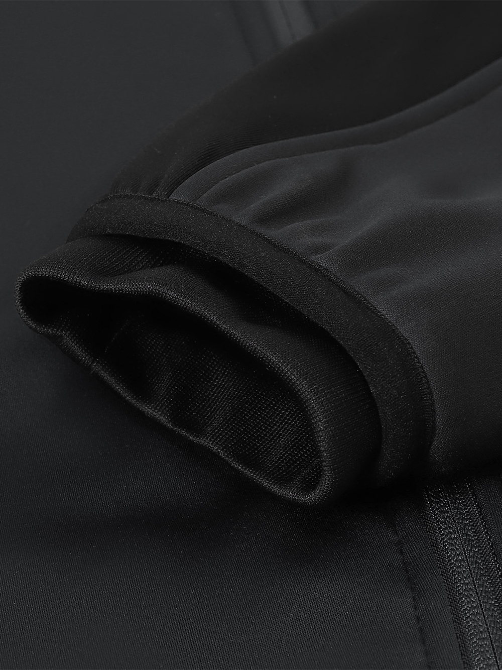 Orionride Winter Windproof and Water-Resistant Fleece Cycling Jacket Black