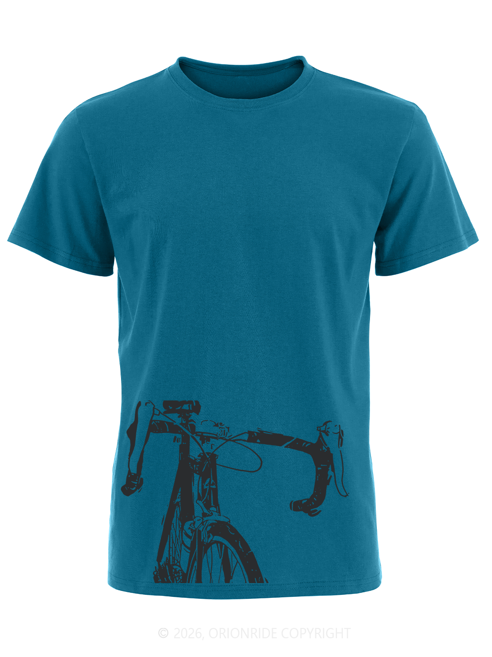 Orionride Bicycle Handlebars Short Sleeves Bike T-Shirt