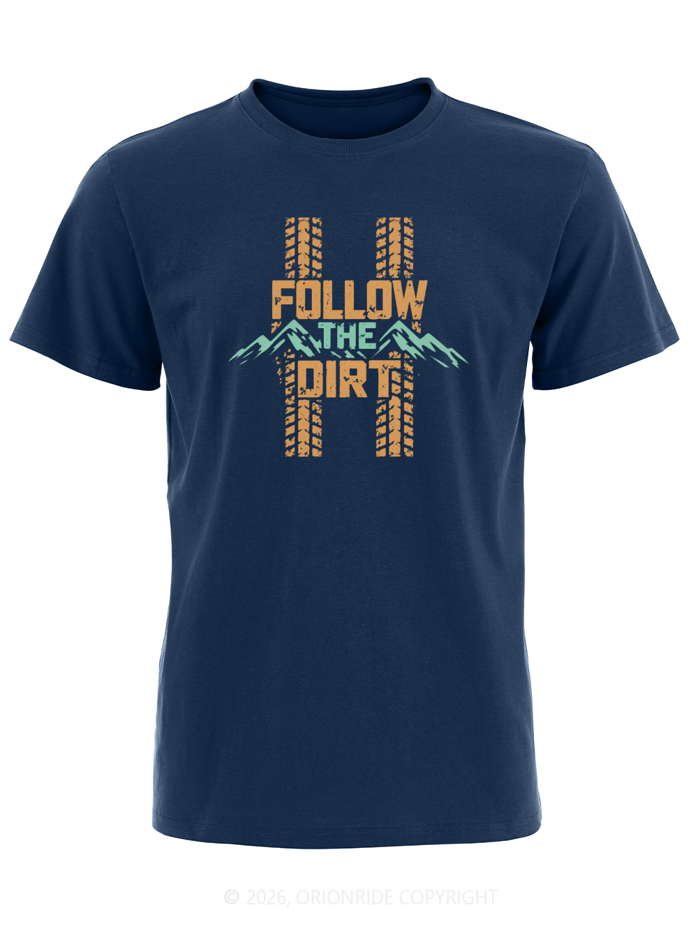 Orionride Follow The Dirt Short Sleeves Bike T-Shirt