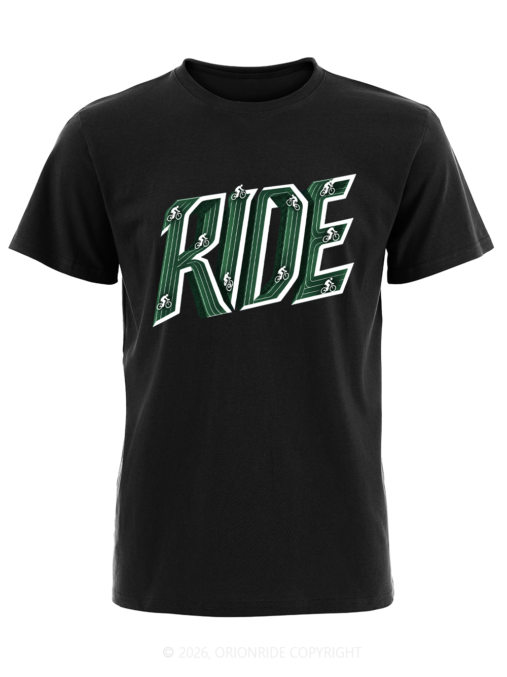 Orionride  Typography Cycling Short Sleeves Bike T-Shirt