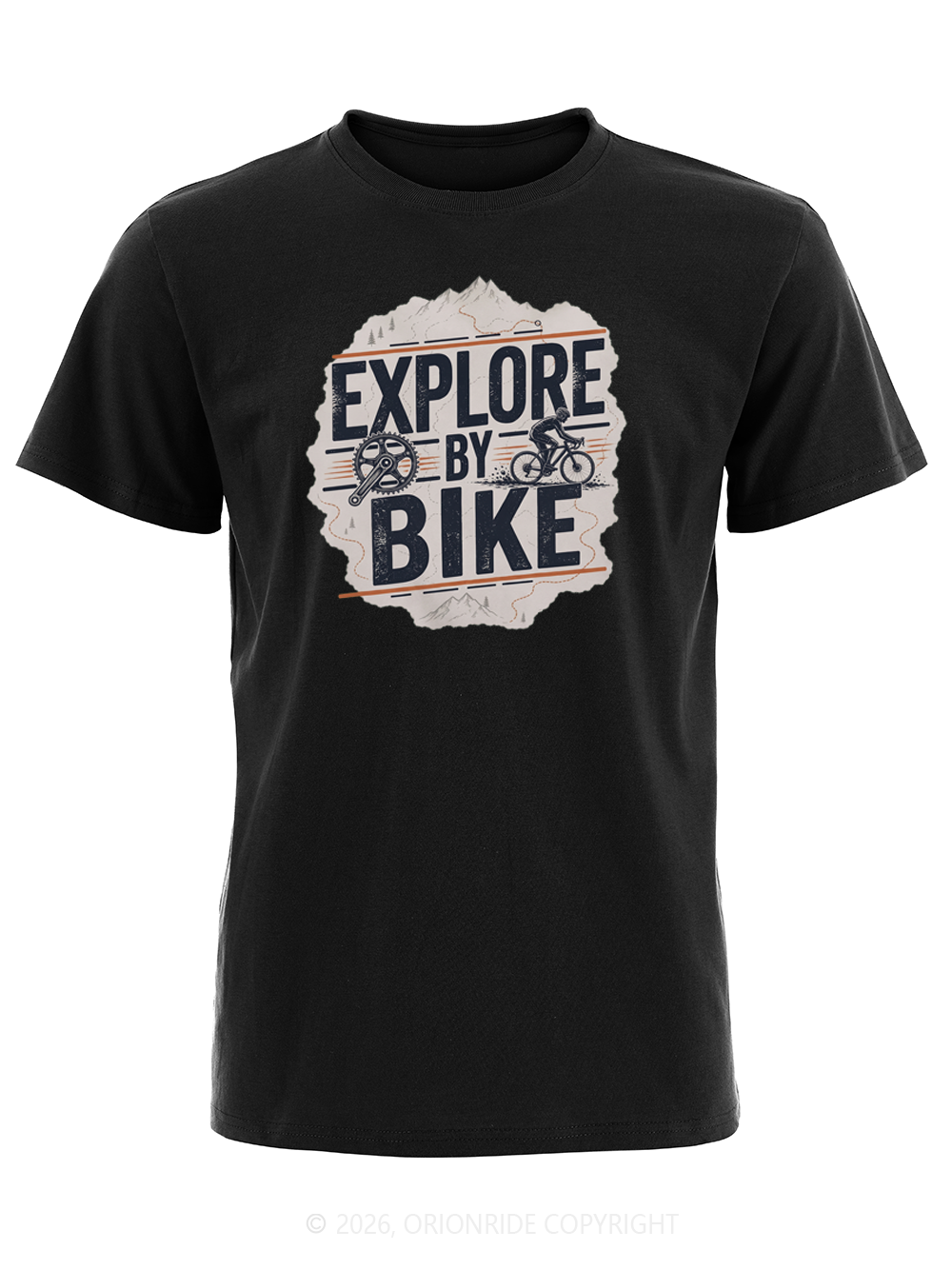 Orionride Explore By Bike Short Sleeves Bike T-Shirt