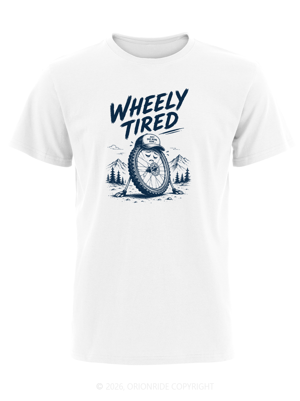 Orionride Wheely Tired Short Sleeves Bike T-Shirt