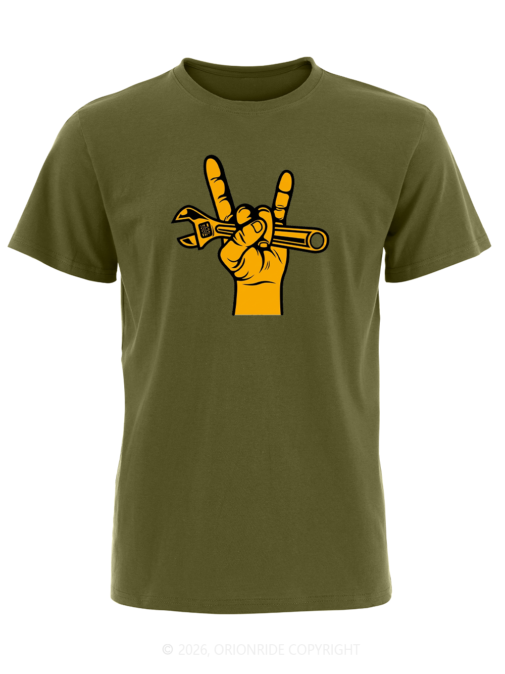 Orionride Rock Wrench Short Sleeves Bike T-Shirt