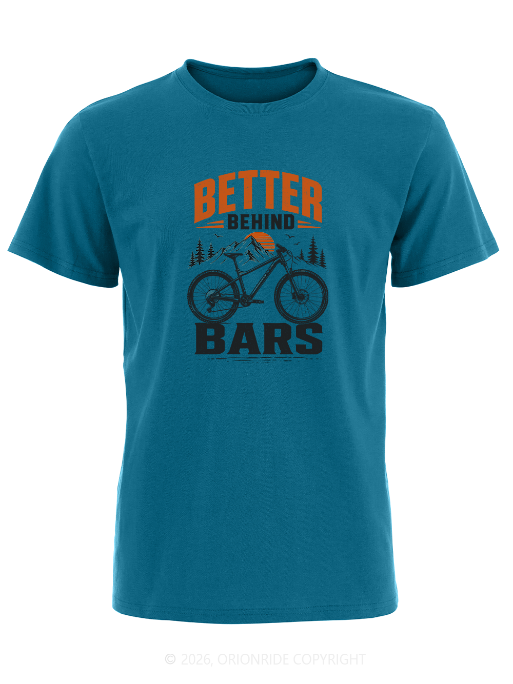 Orionride Better Behind Bars Short Sleeves Bike T-Shirt