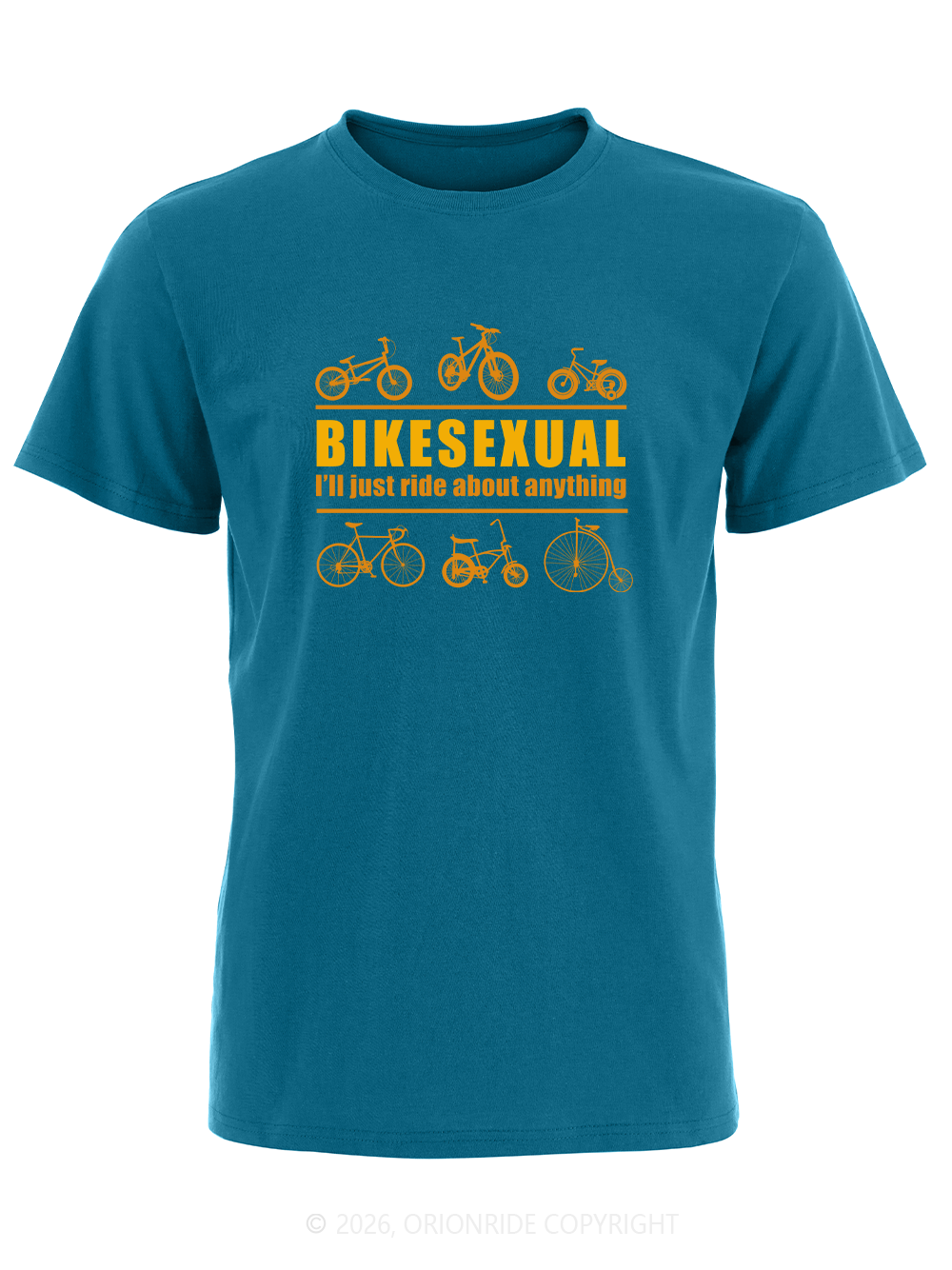 Orionride Cycling Enthusiasts Short Sleeves Bike T-Shirt