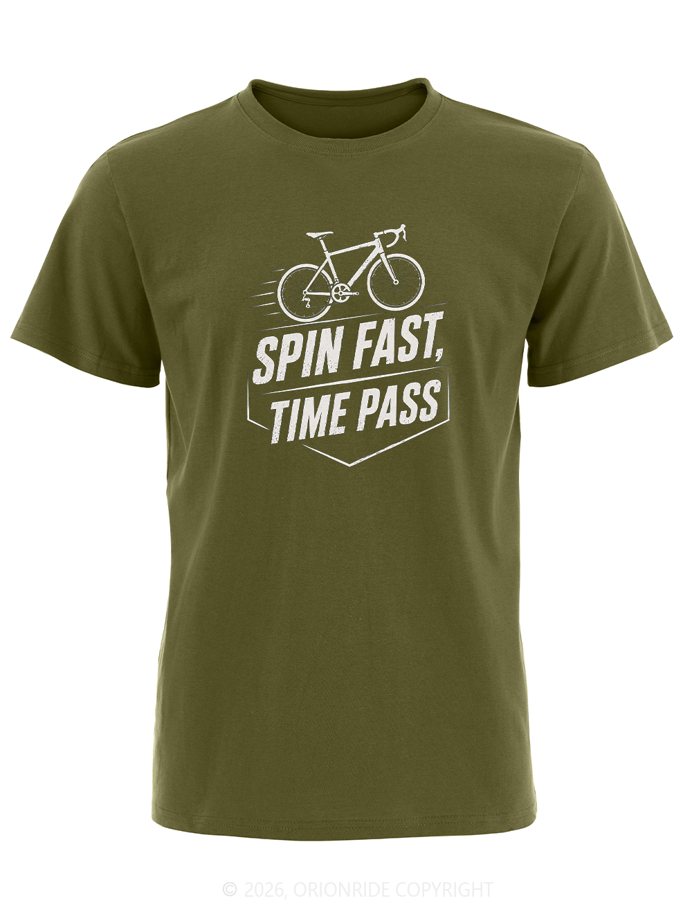 Orionride Spin Fast Time Pass Short Sleeves Bike T-Shirt