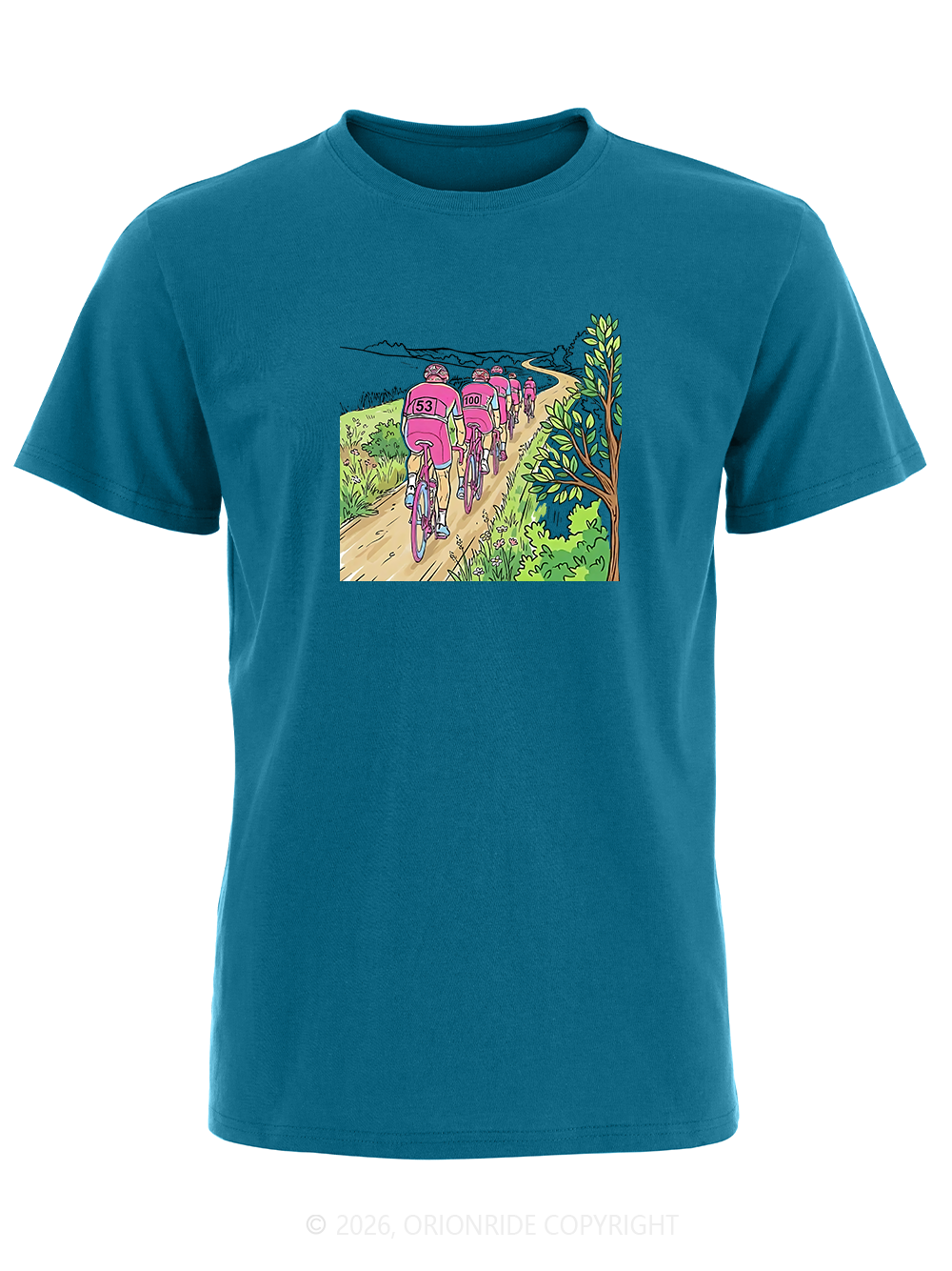 Orionride Ignite Pink Short Sleeves Bike T-Shirt