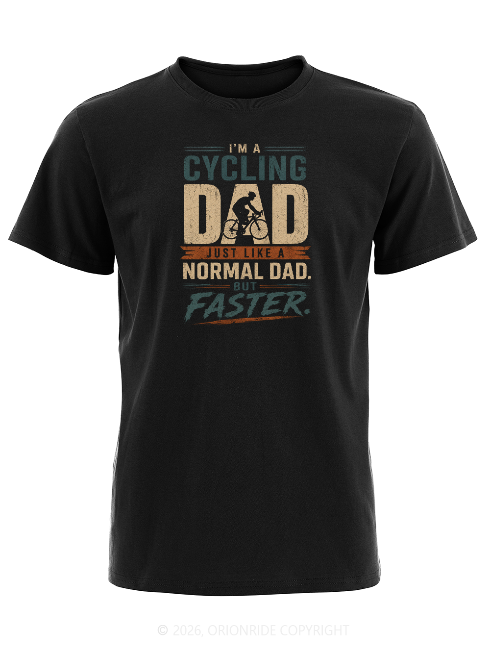 Orionride Cycling Dad Short Sleeves Bike T-Shirt
