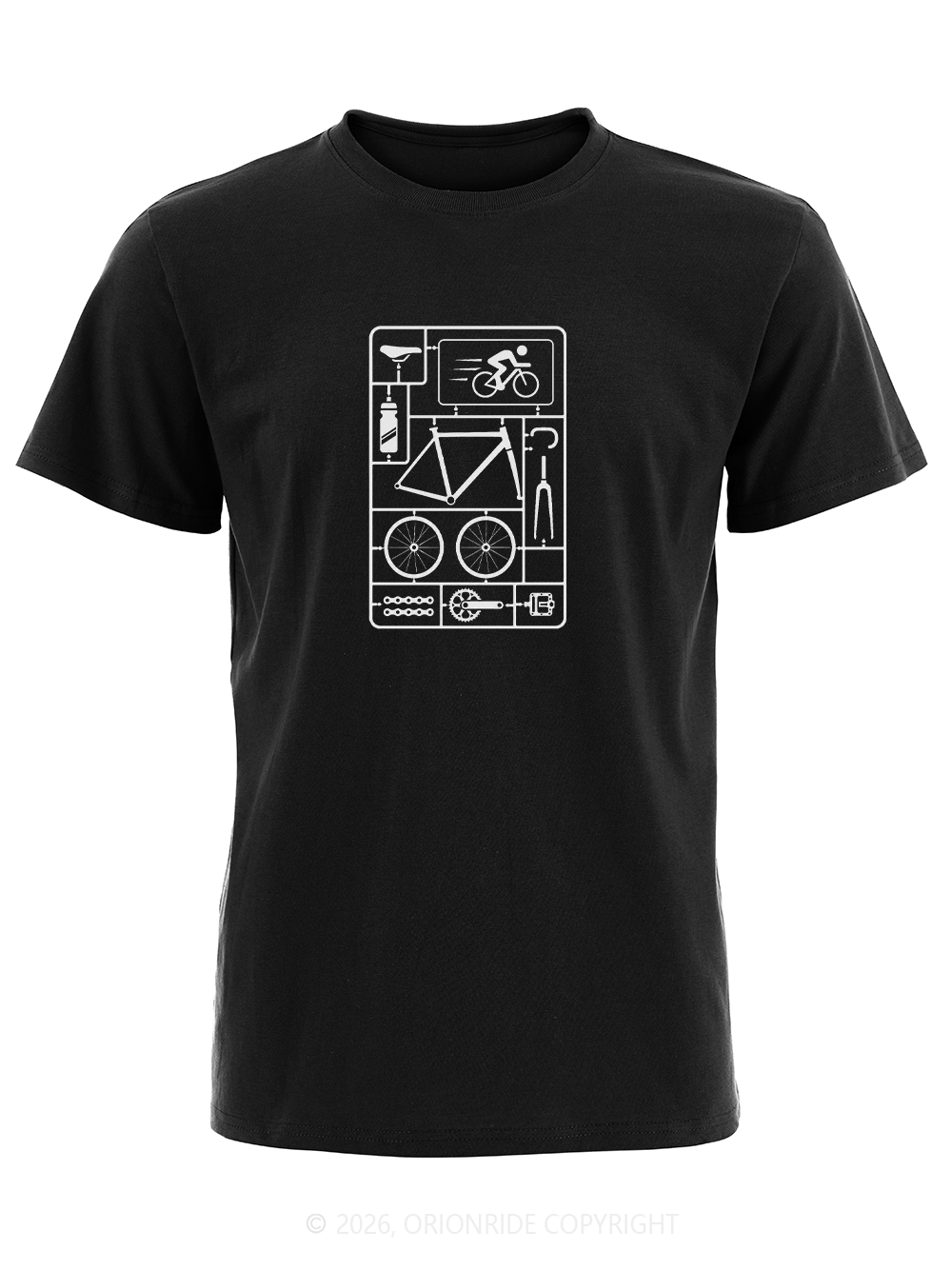 Orionride Riding Status Short Sleeves Bike T-Shirt