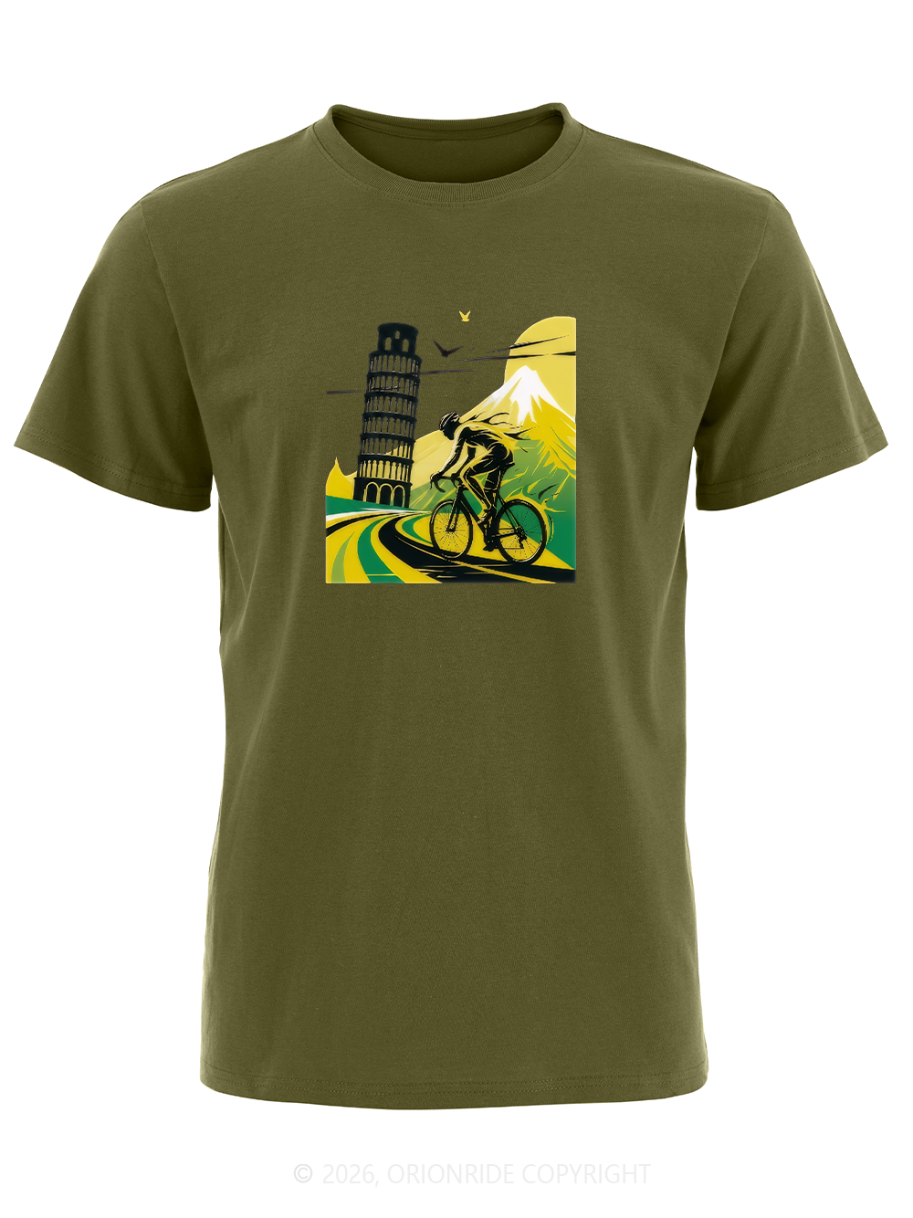 Orionride Explore Italy Short Sleeves Bike T-Shirt