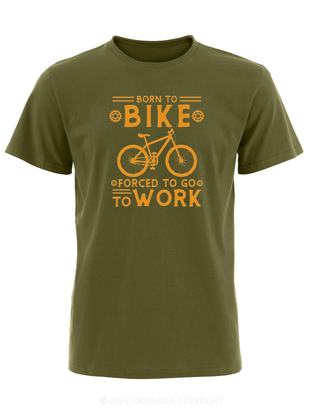 Orionride Born To Bike Short Sleeves Bike T-Shirt