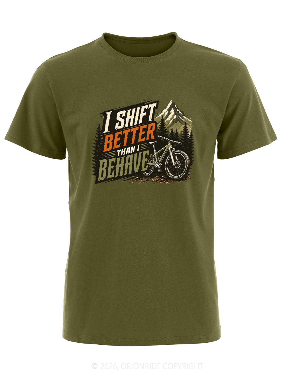 Orionride Cycling Skills Short Sleeves Bike T-Shirt
