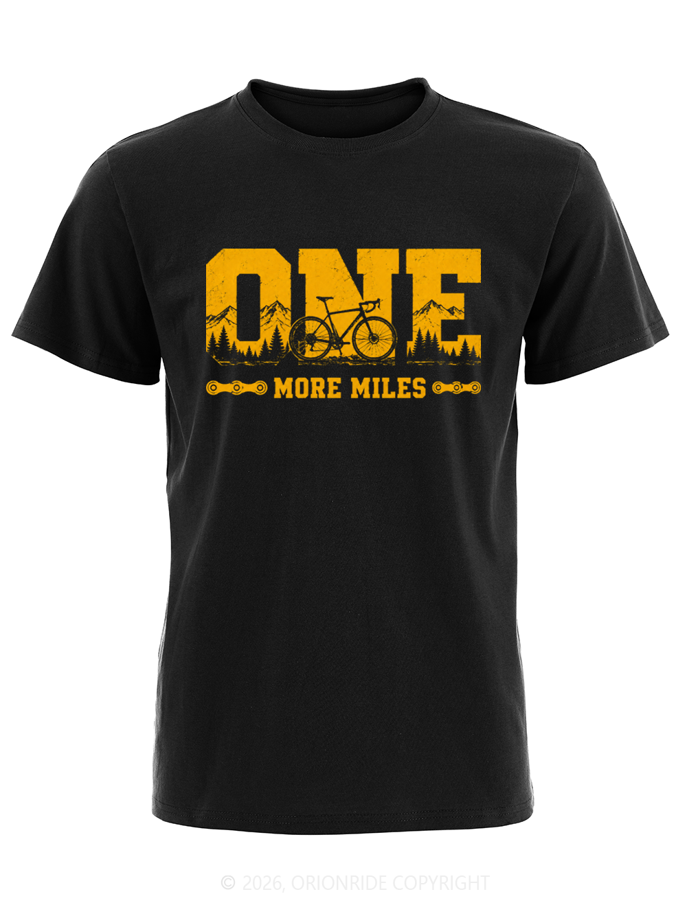 Orionride Letter Ride Short Sleeves Bike T-Shirt