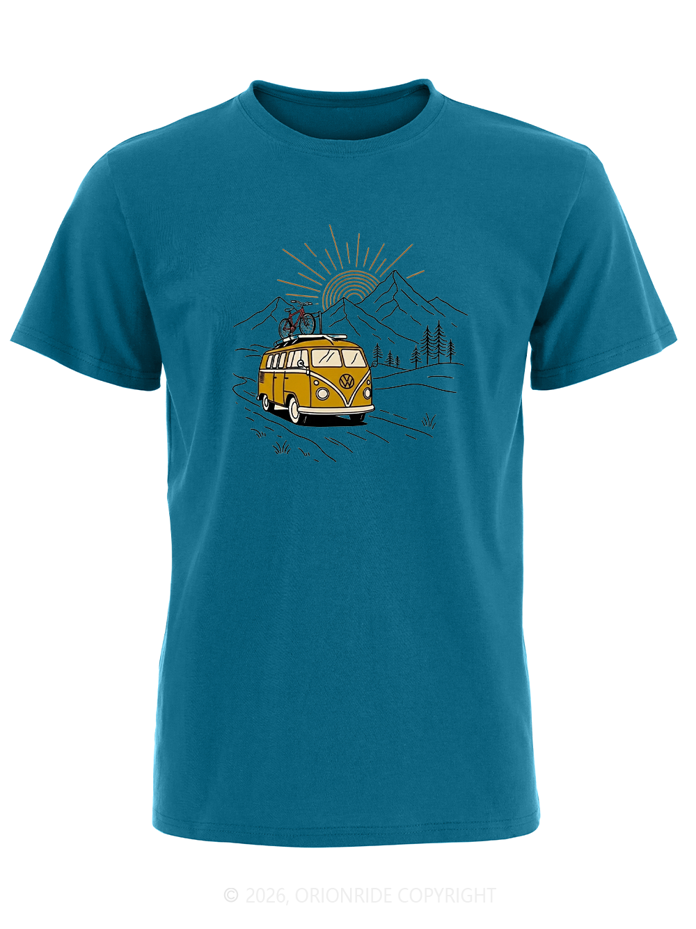 Orionride Wilderness Camping Short Sleeves Bike T-Shirt