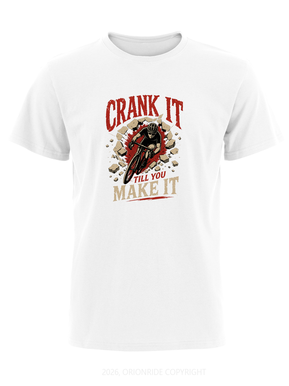 Orionride Crank It Short Sleeves Bike T-Shirt