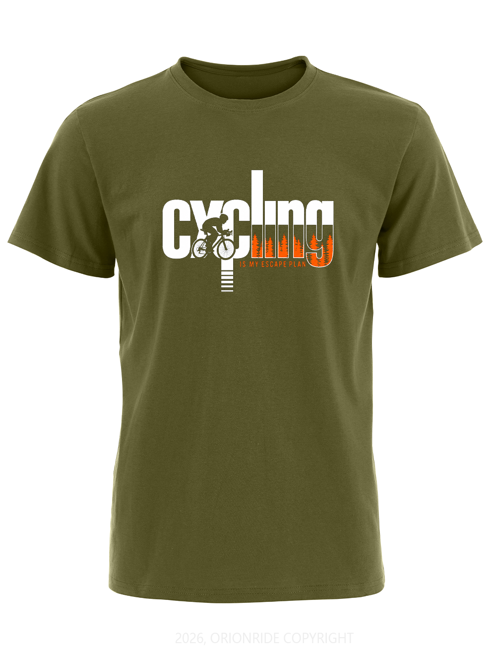 Orionride Escape Plan Short Sleeves Bike T-Shirt