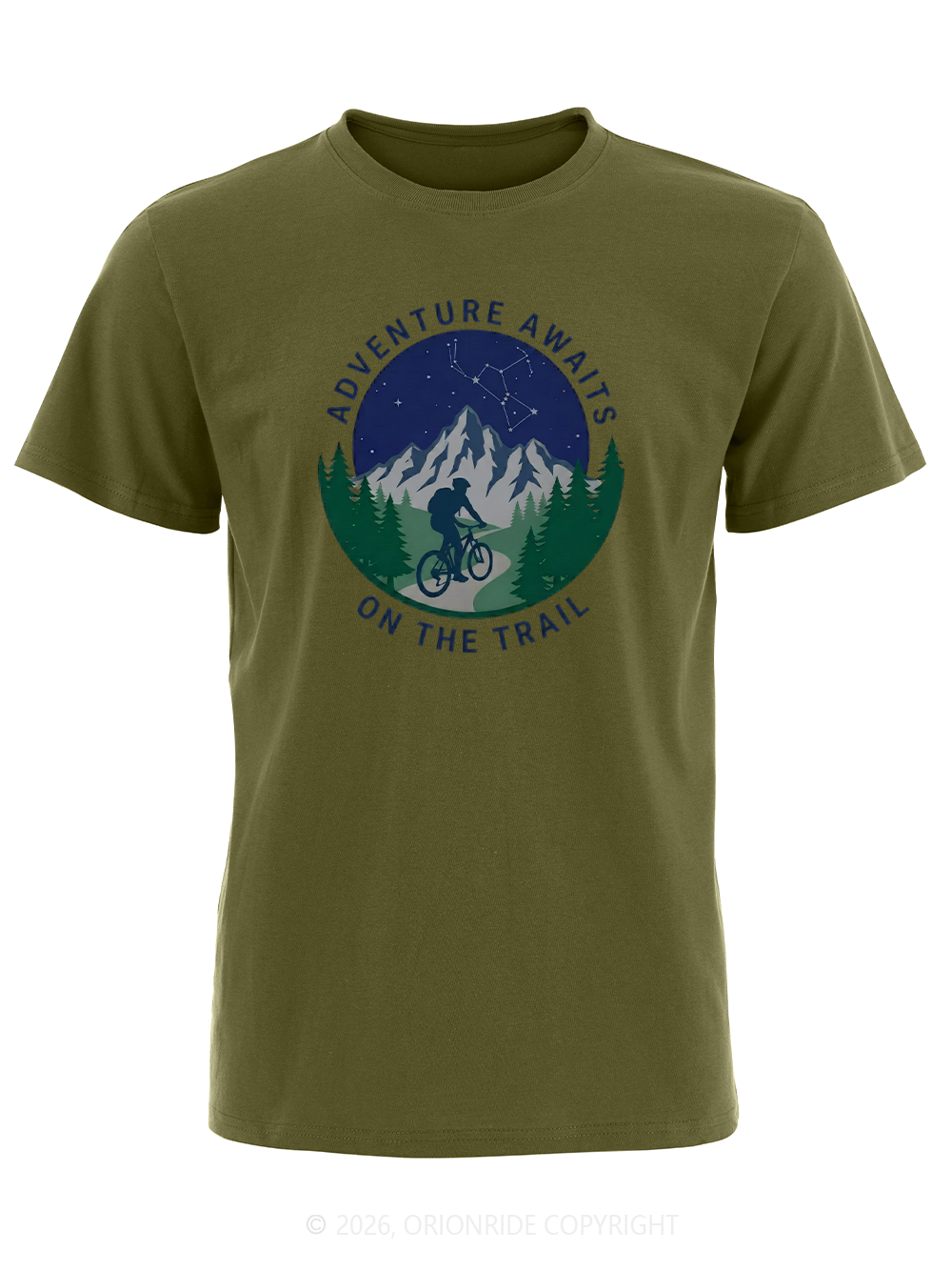 Orionride Cycling Under The Stars Short Sleeves Bike T-Shirt