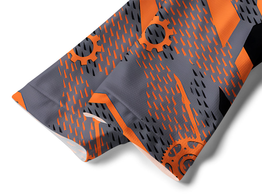 Orionride Burning Gears Long Sleeve Downhill Jersey