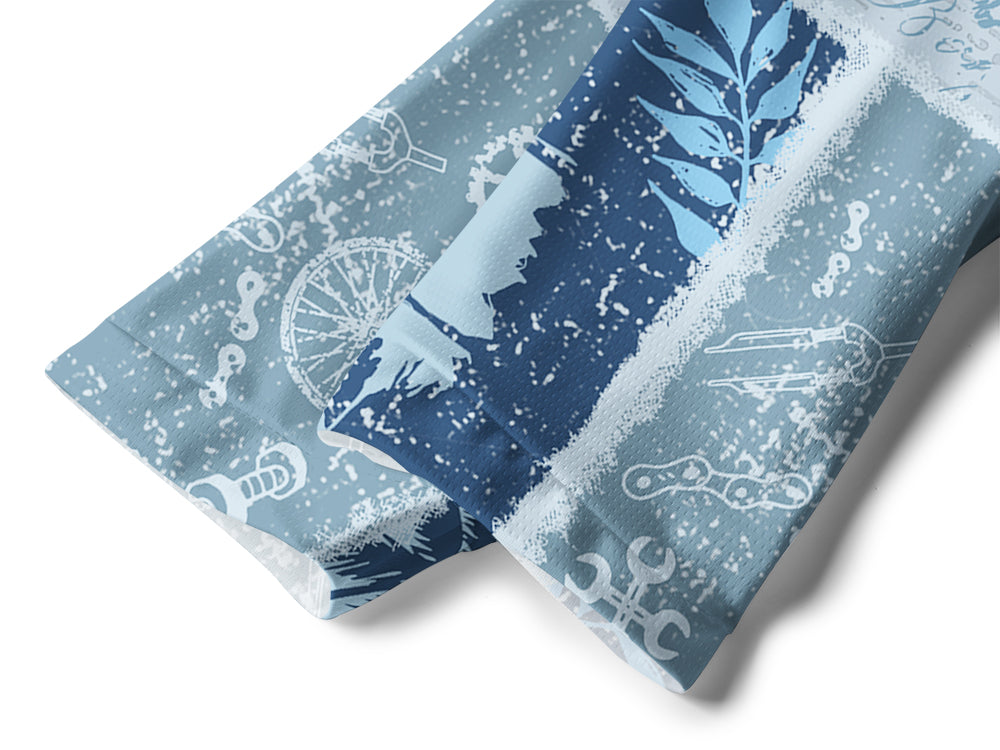 Orionride Cycling Newspaper Long Sleeve Downhill Jersey