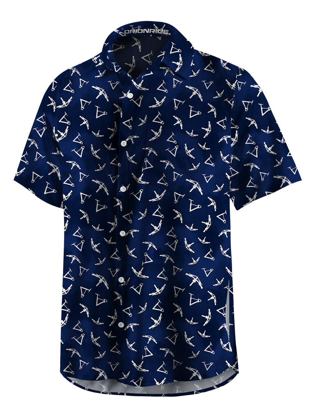 Orionride Exotic Parts Zipper Pockets Ultra Lightweight Short Sleeves Gravel Shirt