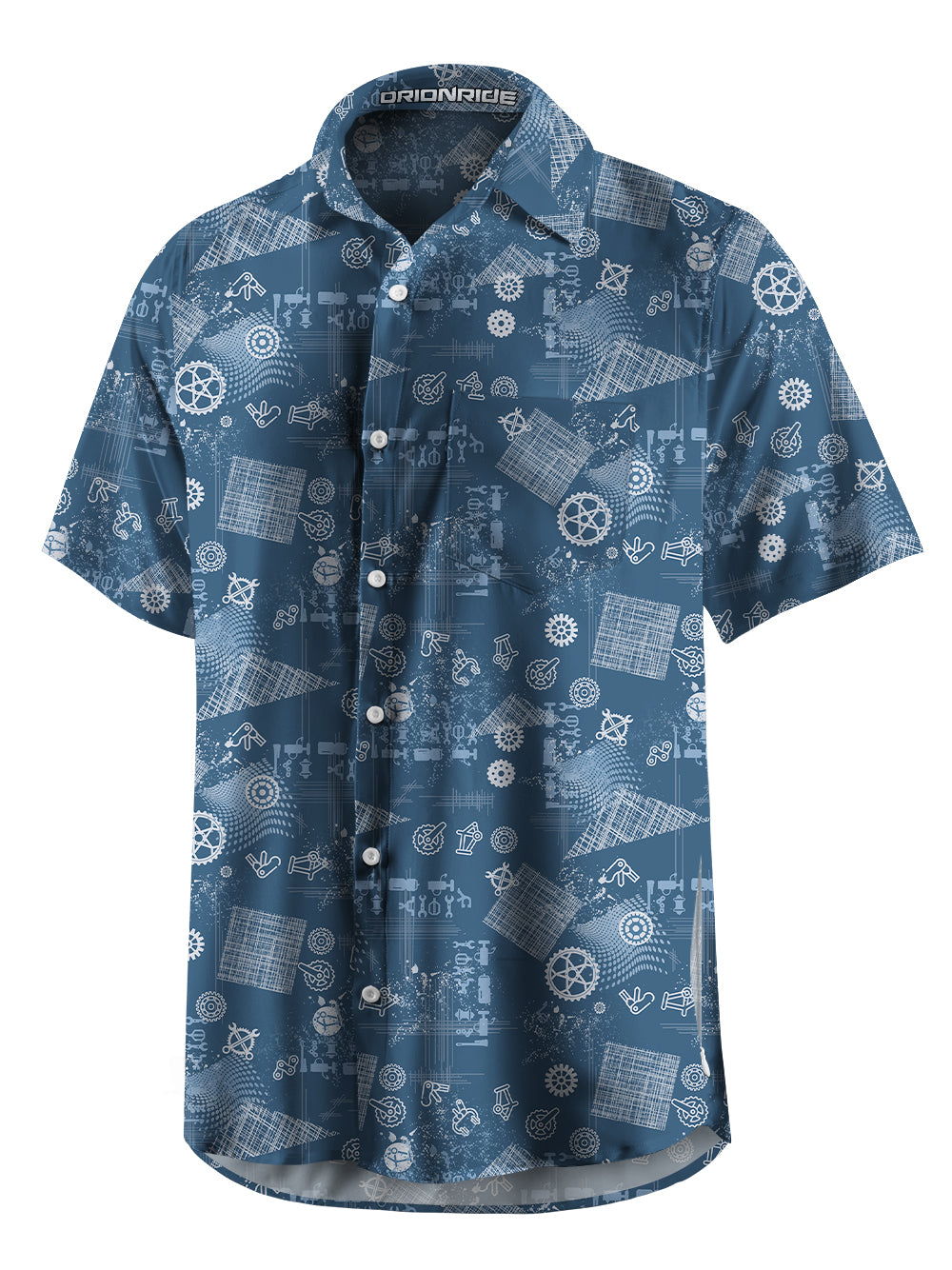 Orionride Parts Story Zipper Pockets Ultra Lightweight Short Sleeves Gravel Shirt