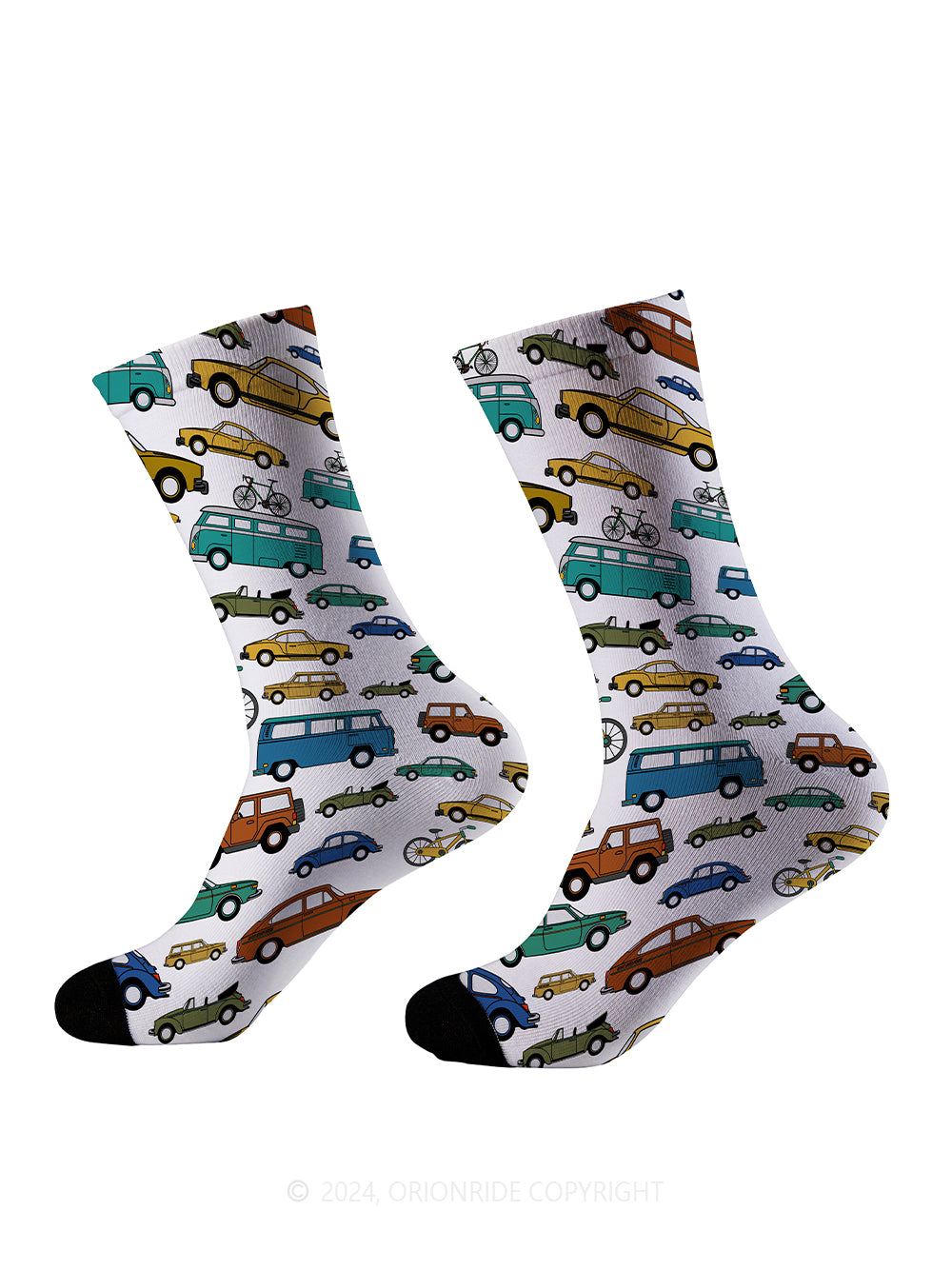 Orionride Vintage Vehicles Cycling Socks