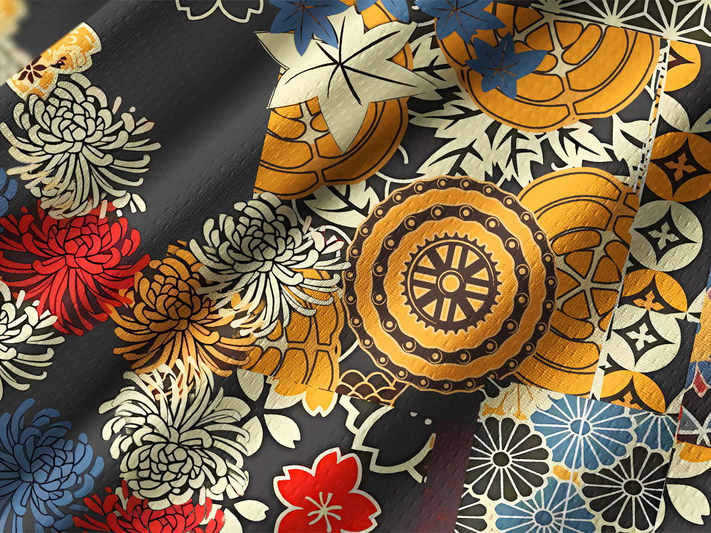 Orionride Unique Gear Flower Long Sleeve Downhill Jersey