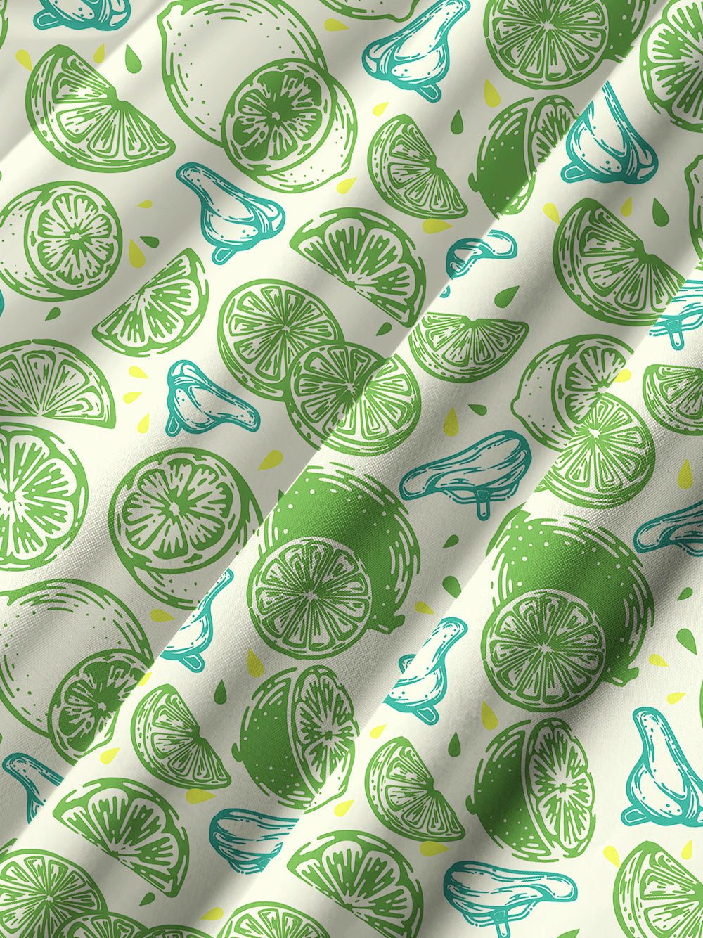 Orionride Juicy Lemon Ultra Lightweight Short Sleeves Hawaiian shirt