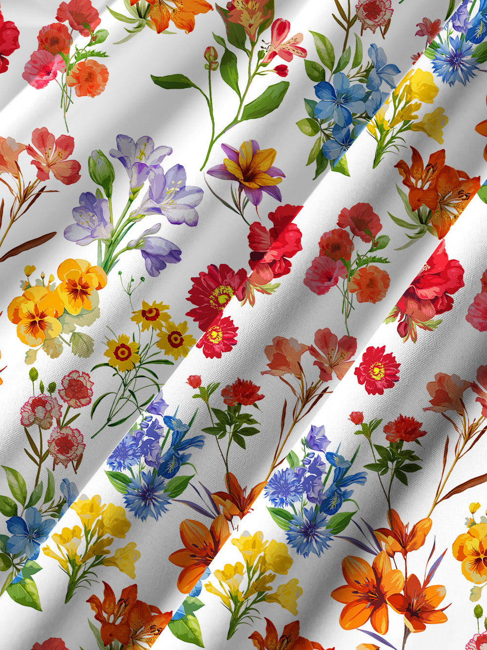 Orionride Sunshine Floral Ultra Lightweight Short Sleeves Hawaiian shirt