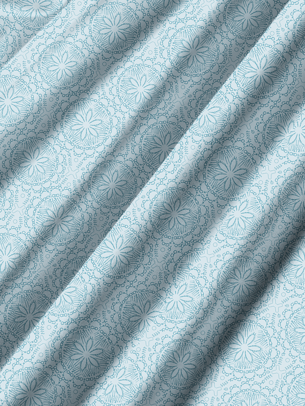 Orionride Chain Kaleidoscope Zipper Pockets Ultra Lightweight Short Sleeves Gravel Shirt