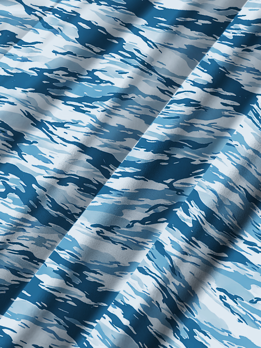 Orionride Blurry Ripples Zipper Pockets Ultra Lightweight Short Sleeves Gravel Shirt