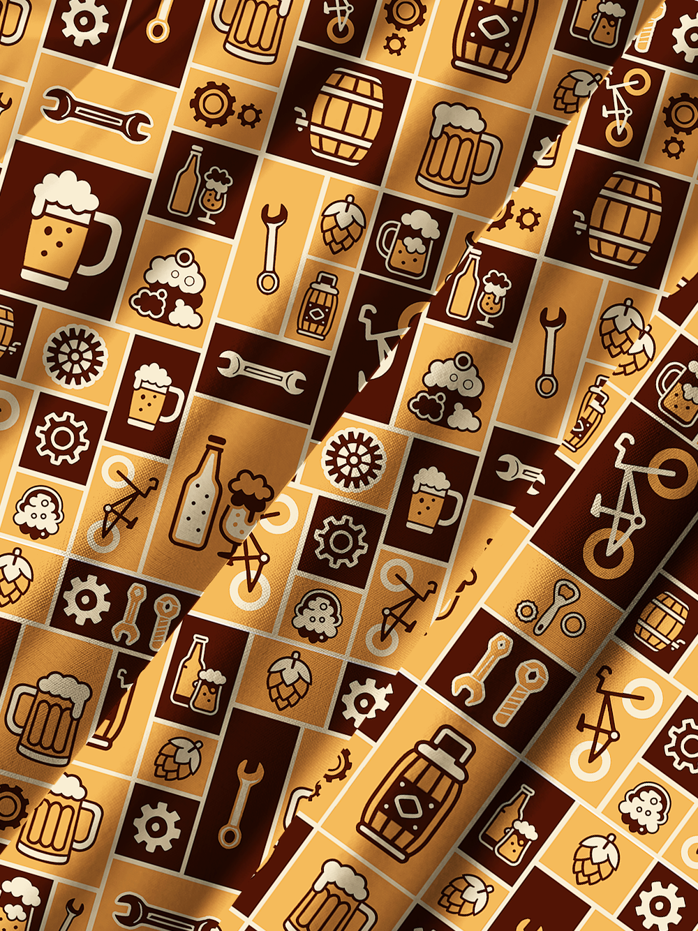 Orionride The Allure Of Beer Zipper Pockets Ultra Lightweight Short Sleeves Gravel Shirt