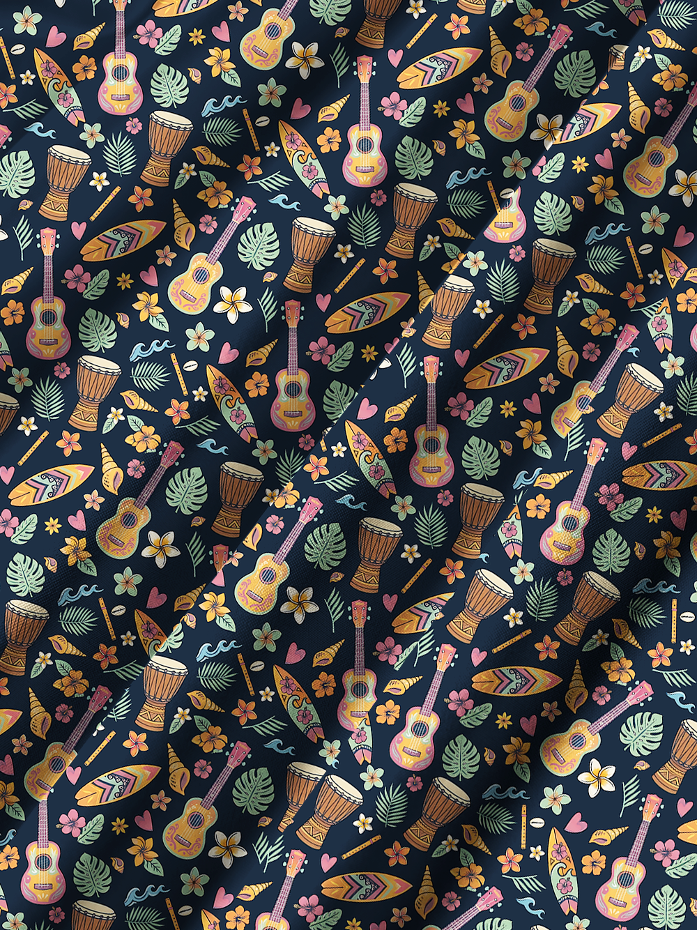 Orionride Hawaii Concert Zipper Pockets Ultra Lightweight Short Sleeves Gravel Shirt