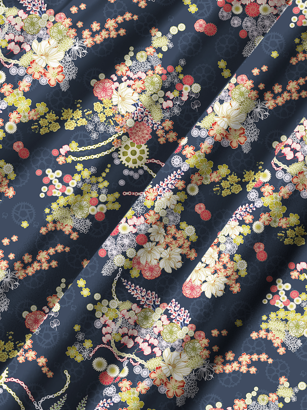 Orionride Blooming Gear Flower Zipper Pockets Ultra Lightweight Short Sleeves Gravel Shirt