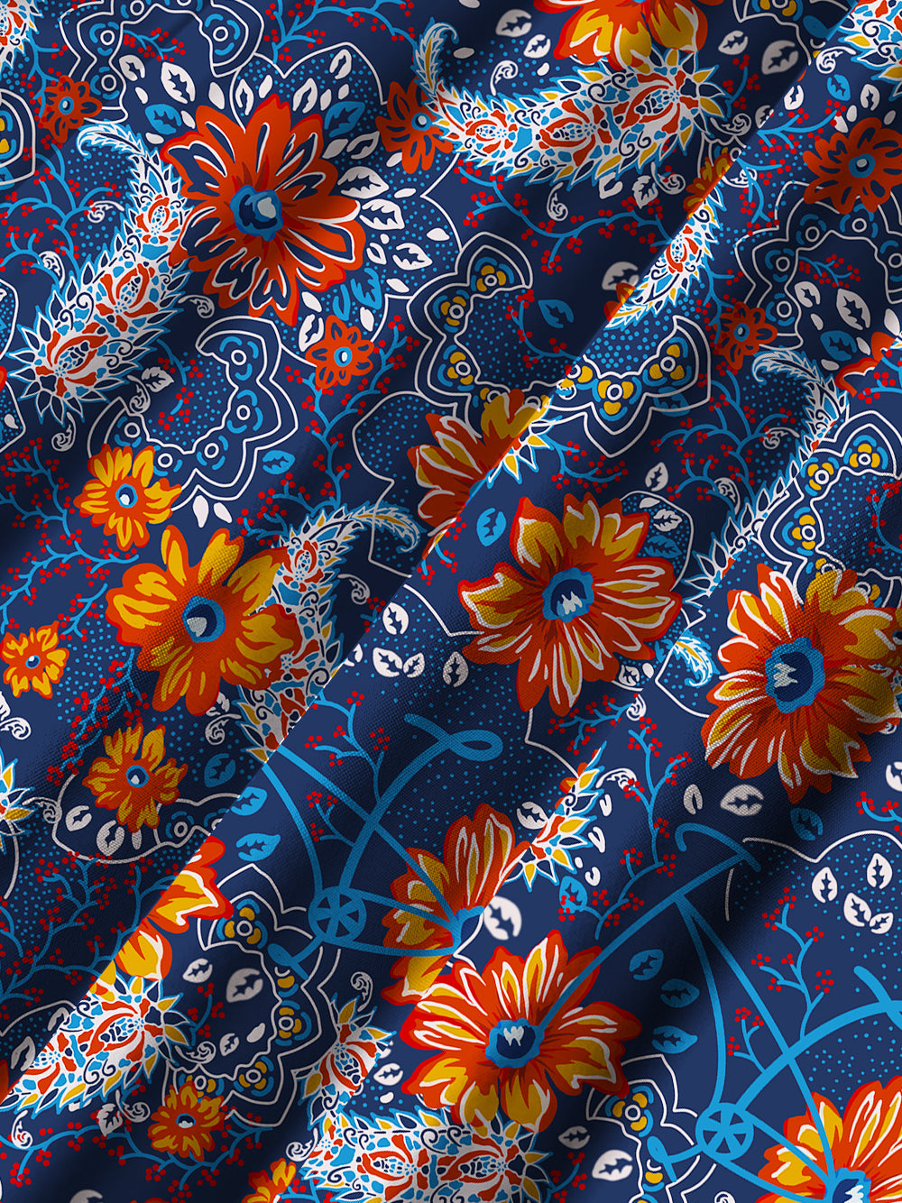 Orionride Sunset Garden Ultra Lightweight Short Sleeves Hawaiian shirt