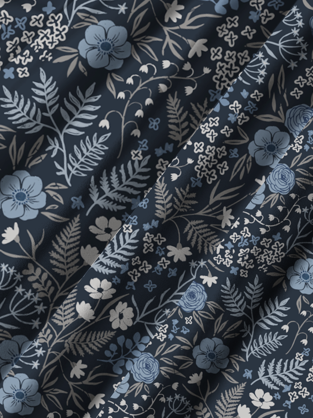 Orionride Midnight Florals Zipper Pockets Ultra Lightweight Short Sleeves Gravel Shirt