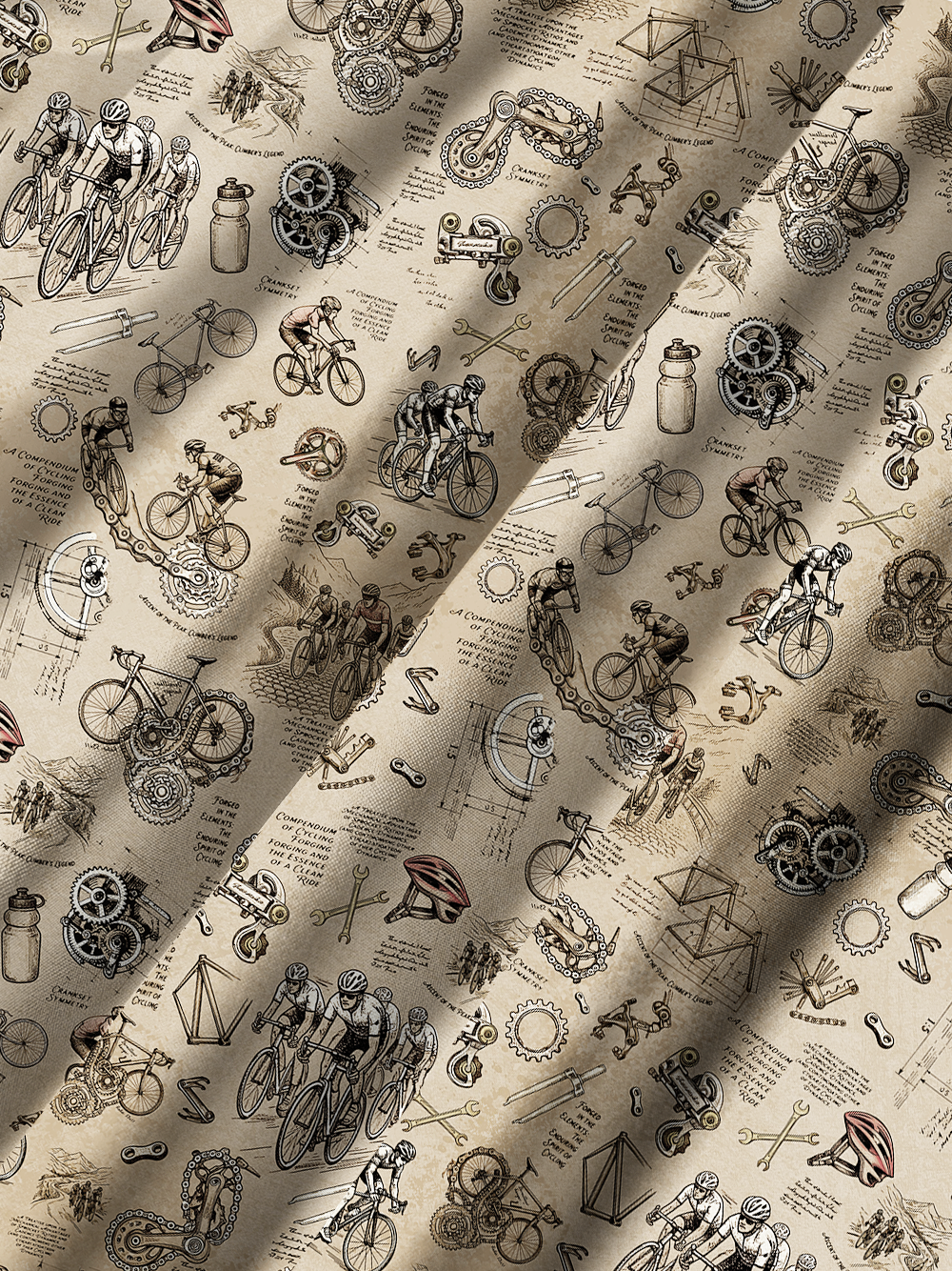 Orionride Cycling Notes Zipper Pockets Ultra Lightweight Short Sleeves Gravel Shirt