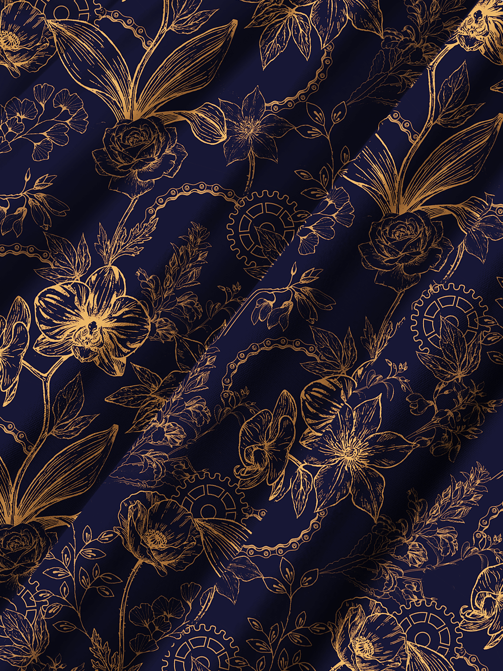 Orionride Golden Daffodils Zipper Pockets Ultra Lightweight Short Sleeves Gravel Shirt