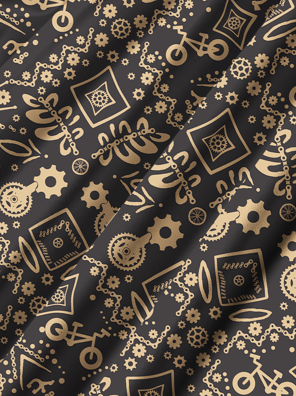 Orionride Golden Parts Zipper Pockets Ultra Lightweight Short Sleeves Gravel Shirt