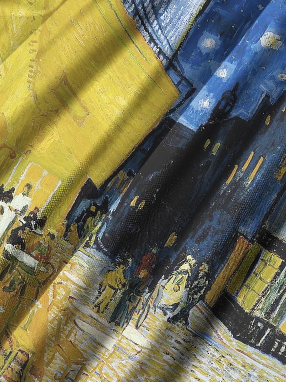 Orionride Short Sleeves Van Gogh Clock Ultra Lightweight Hawaiian shirt