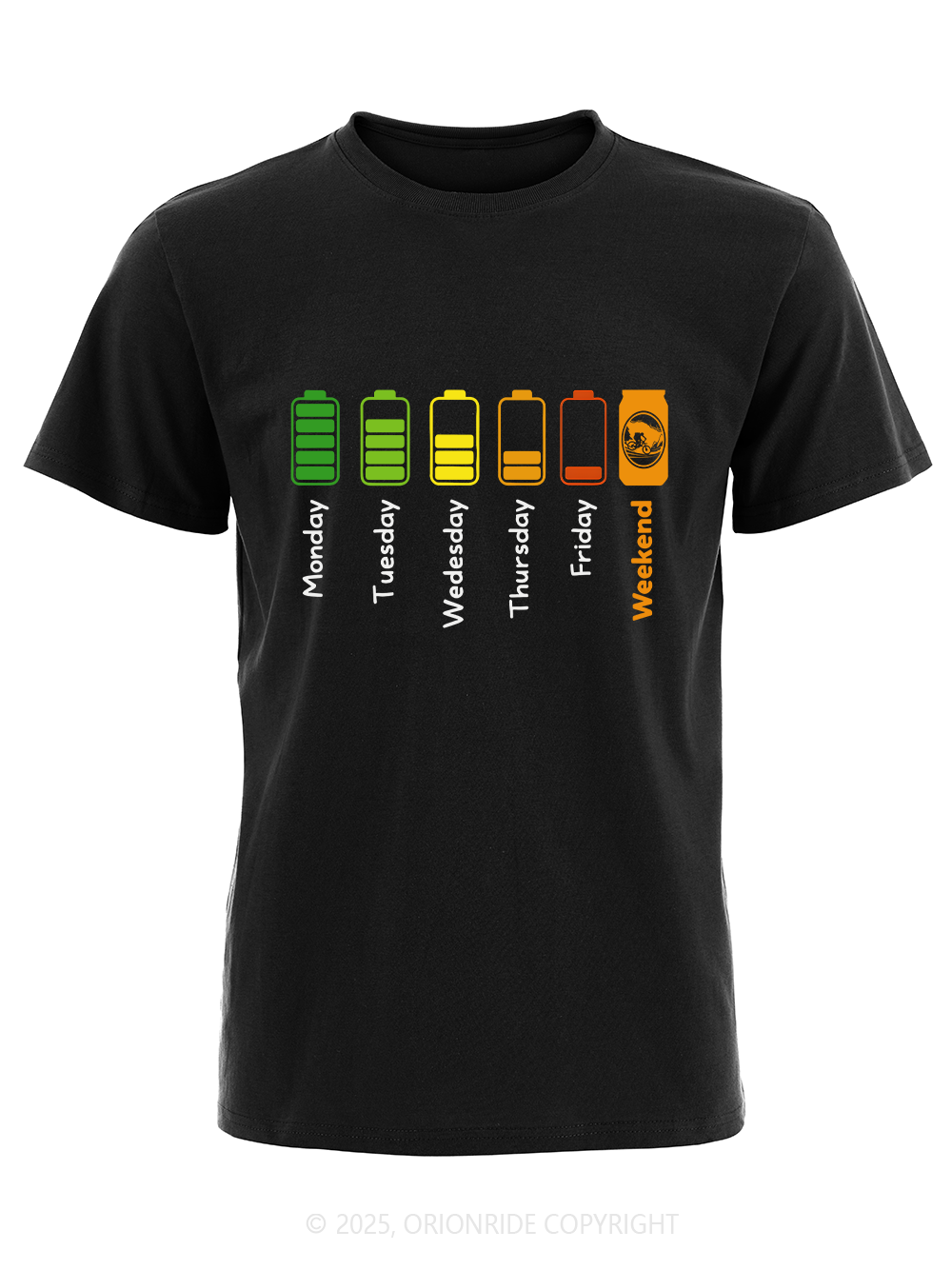 Orionride Fully Charged Short Sleeves Bike T-Shirt