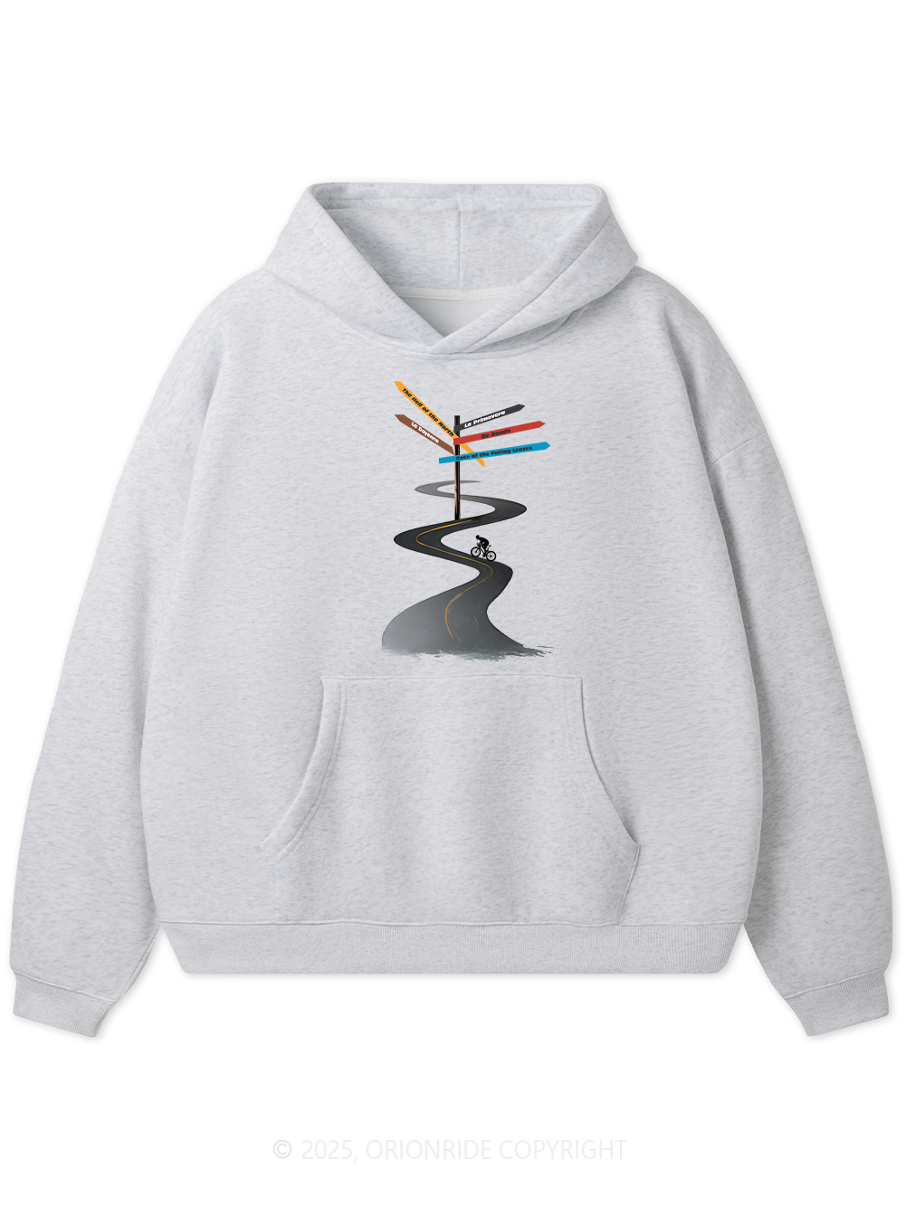 Orionride Direction Sign Women's Fleece Hoodie
