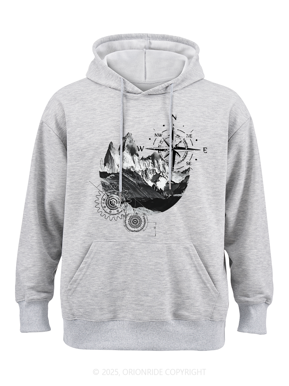 Orionride Mountain Compass Classic Hoodie
