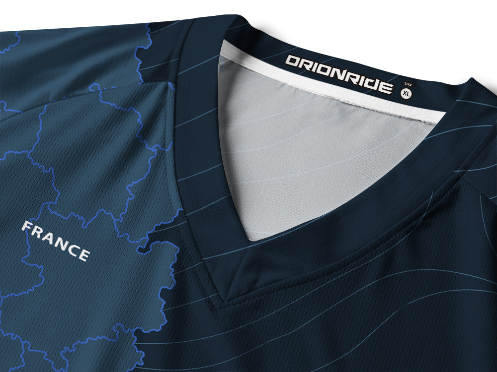 Orionride Travel Around The World Long Sleeve Downhill Jersey
