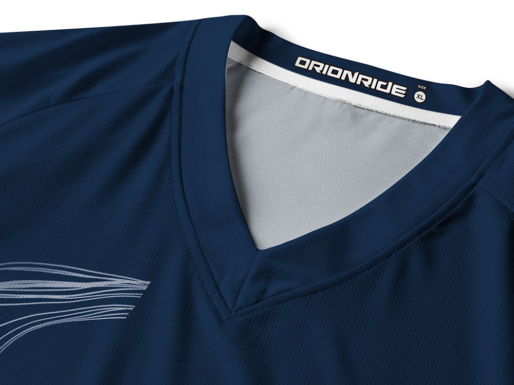 Orionride Spatial Lines Long Sleeve Downhill Jersey
